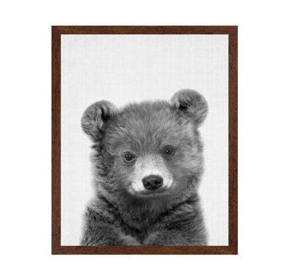 Black a White Peekaboo Bear