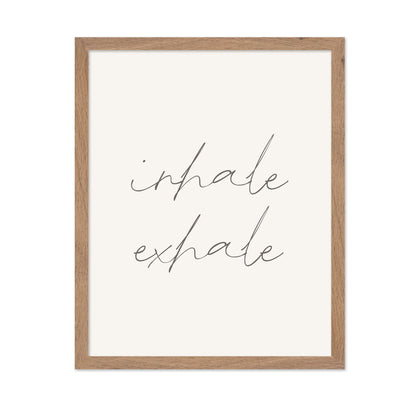 Inhale Exhale No 1