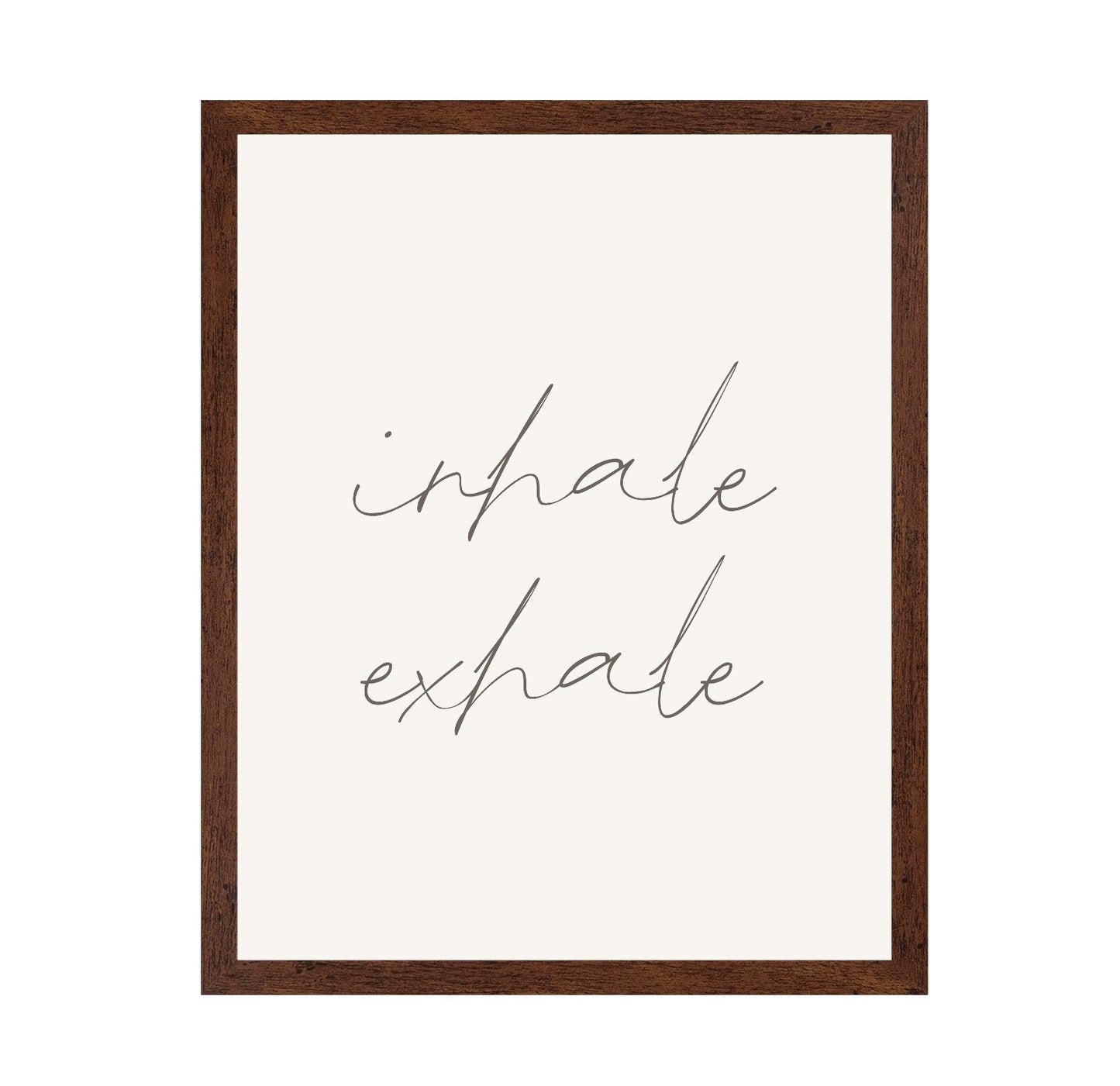 Inhale Exhale No 1