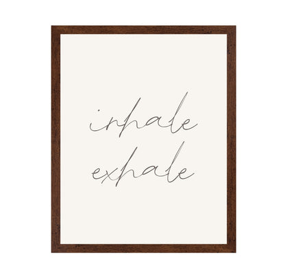 Inhale Exhale No 1