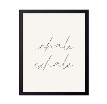 Inhale Exhale No 1