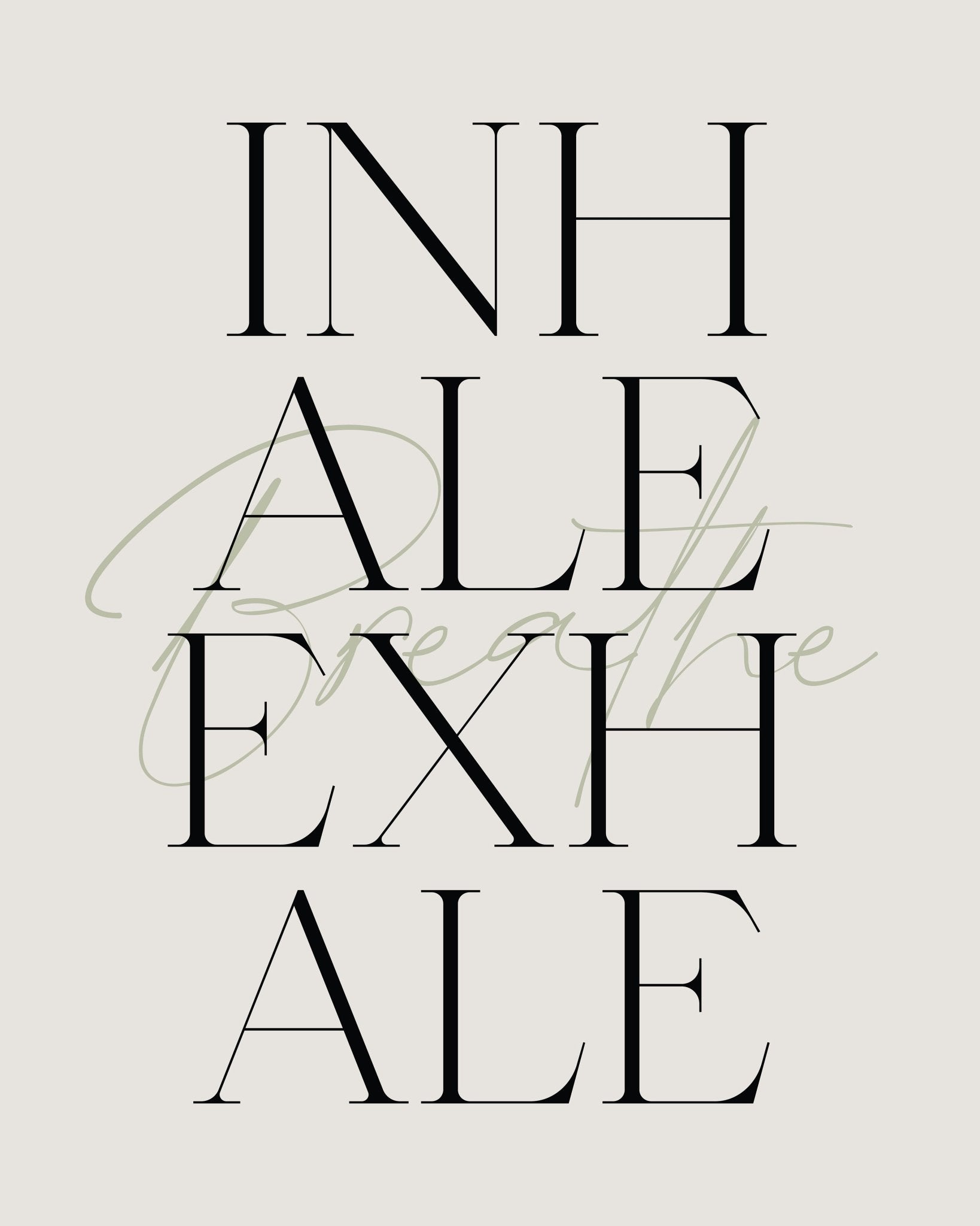 Inhale Exhale No 3