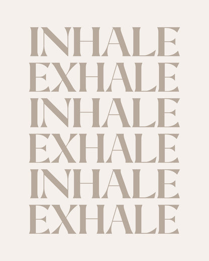 Inhale Exhale No 2
