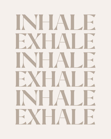 Inhale Exhale No 2