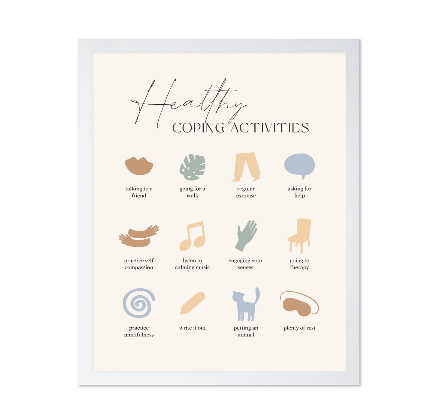 Healthy Coping Activities No 1
