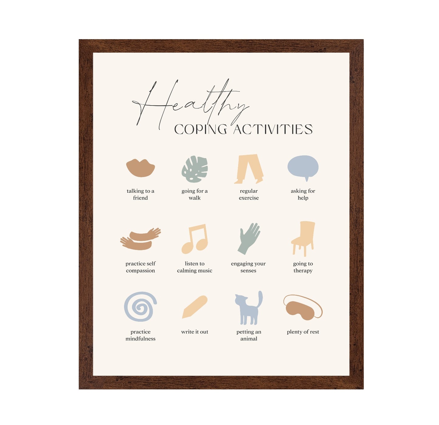 Healthy Coping Activities No 1