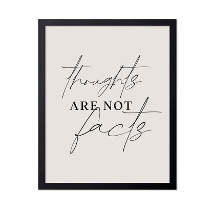 Thoughts Not Facts