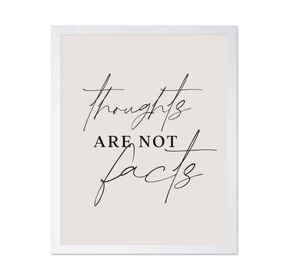 Thoughts Not Facts