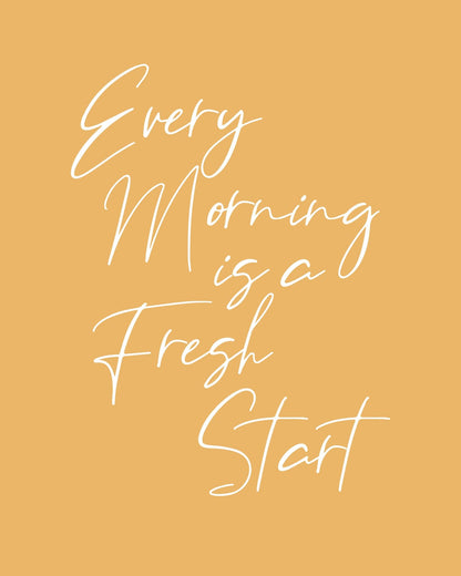 Fresh Start