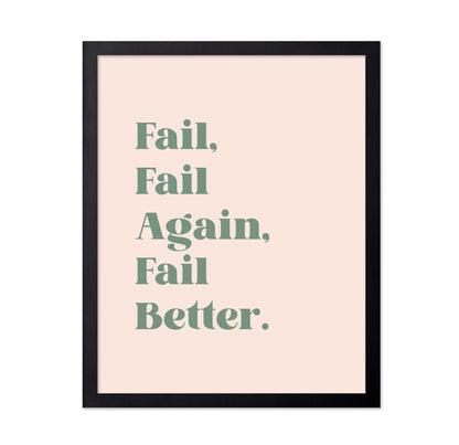 Fail Better
