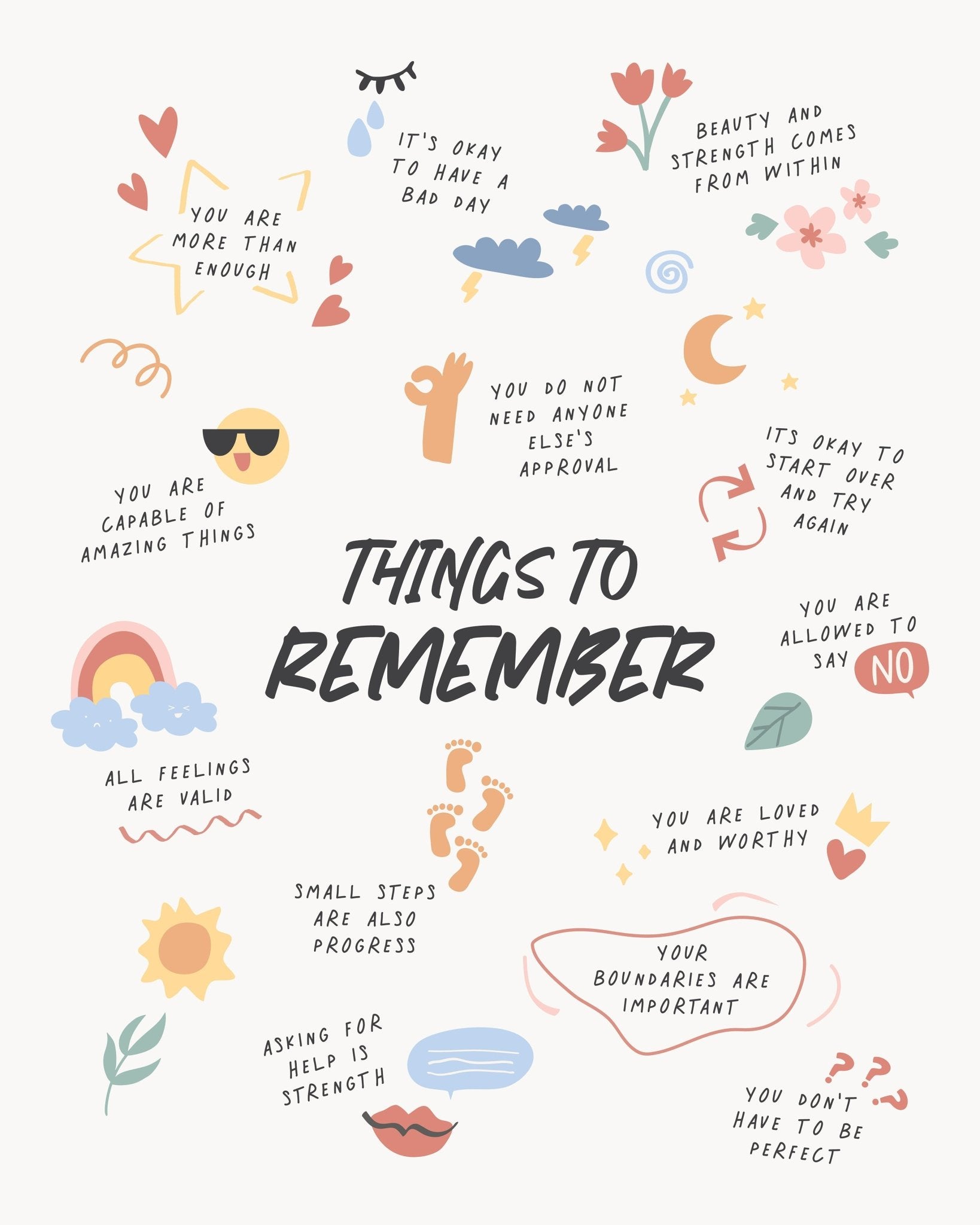 Things To Remember