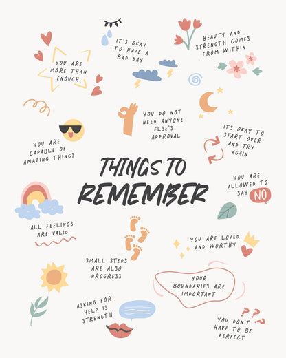 Things To Remember
