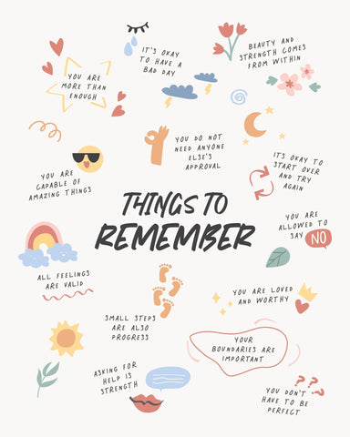 Things To Remember