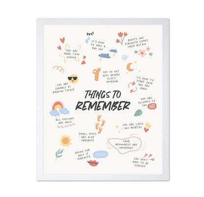 Things To Remember
