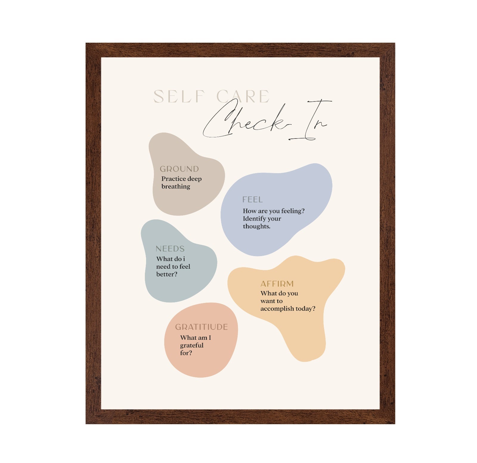 Self Care Check In No 1
