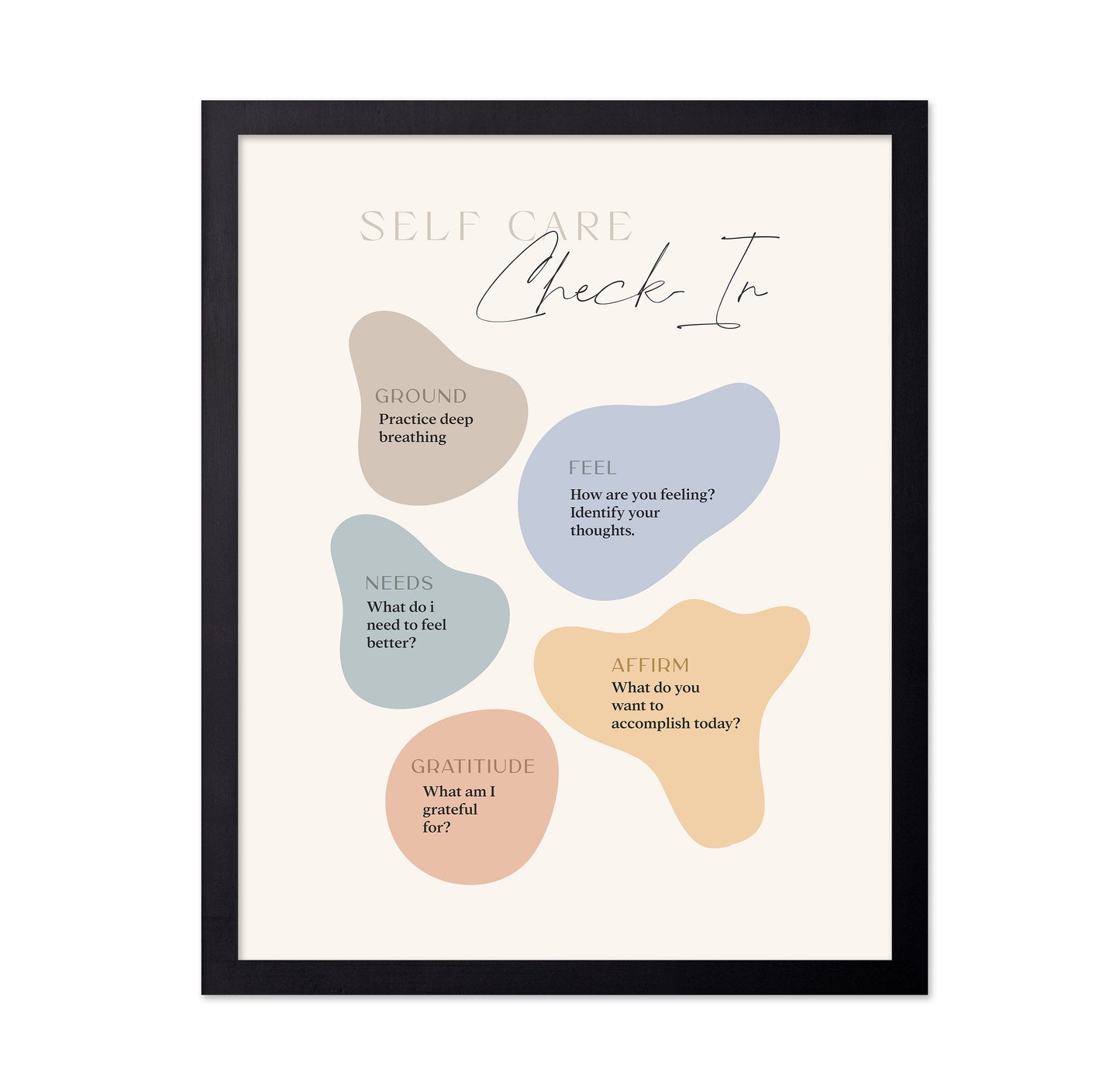 Self Care Check In No 1