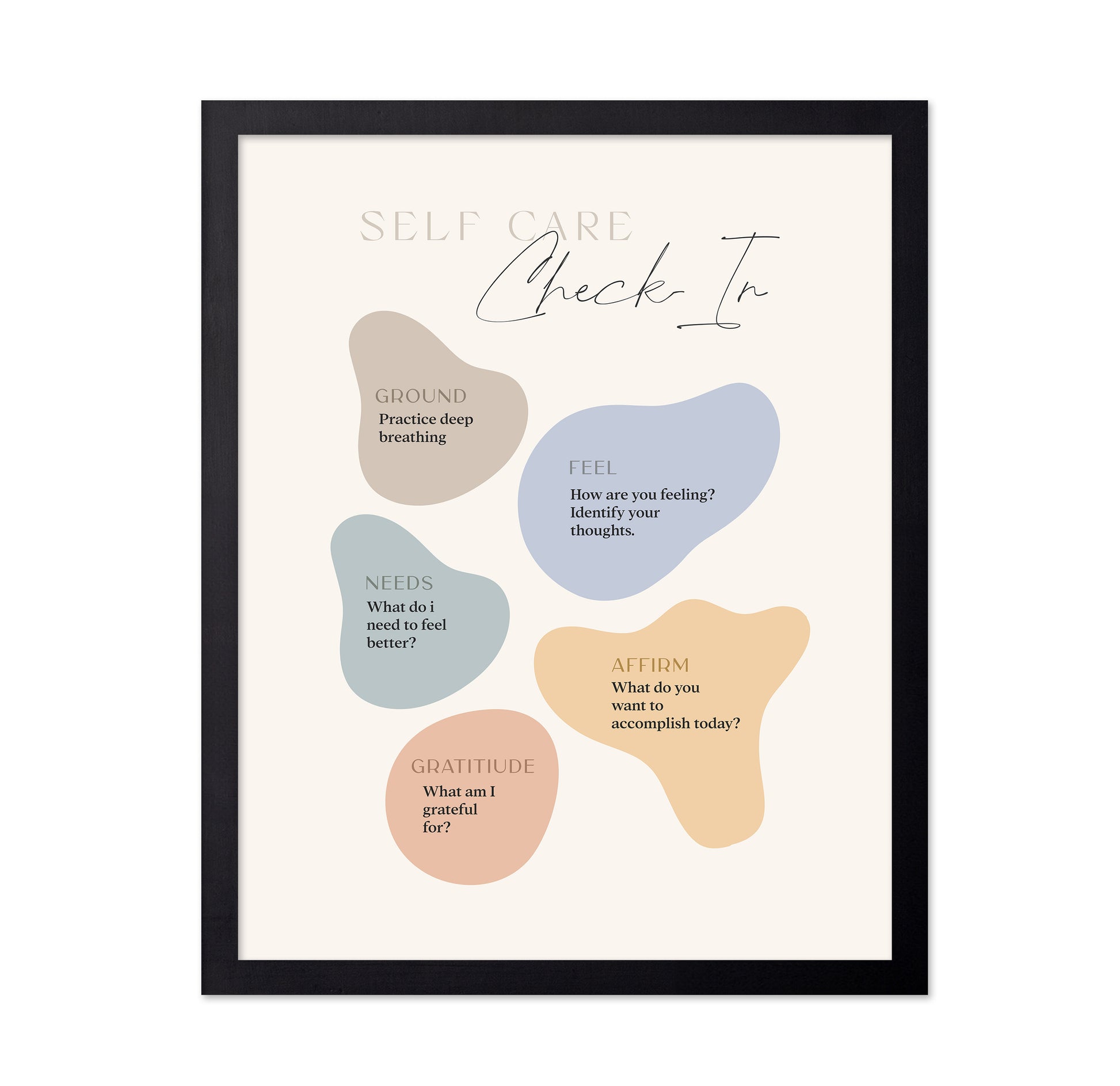 Self Care Check In No 1