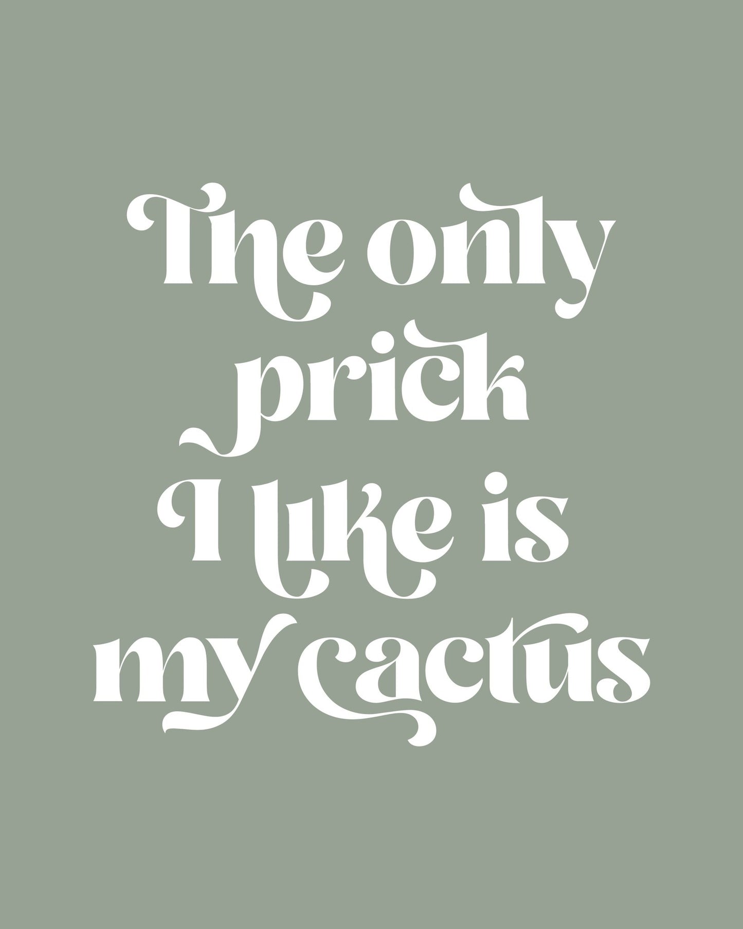 Cactus Prick