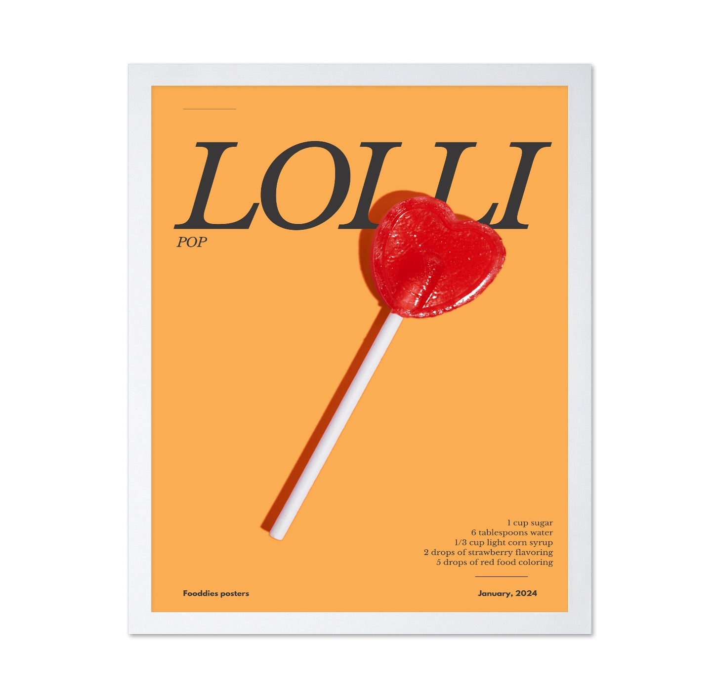 Heart Lollipop
