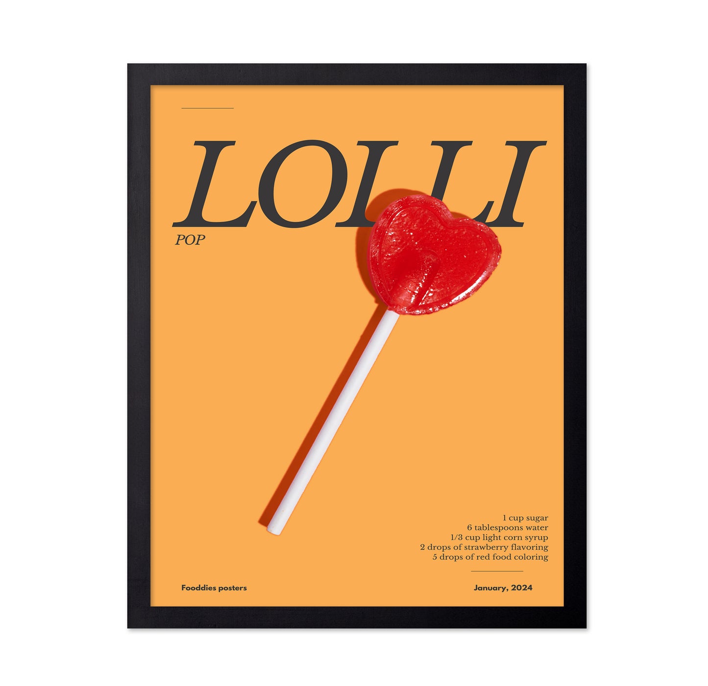 Heart Lollipop