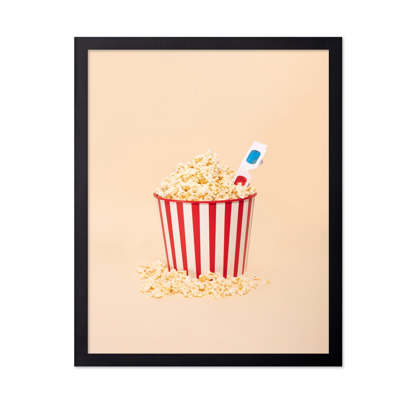 Striped Popcorn Bucket