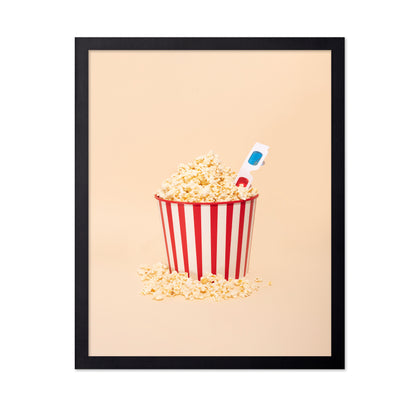Striped Popcorn Bucket