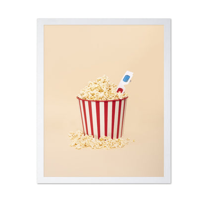 Striped Popcorn Bucket