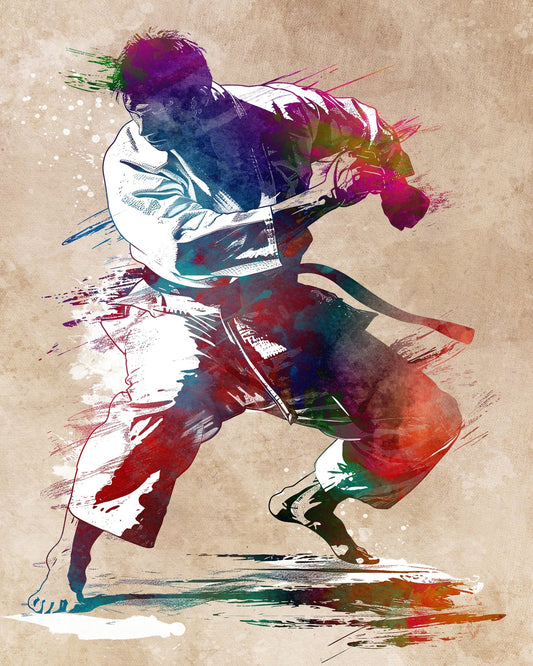 Judo Sport Art