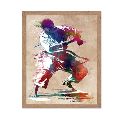Judo Sport Art