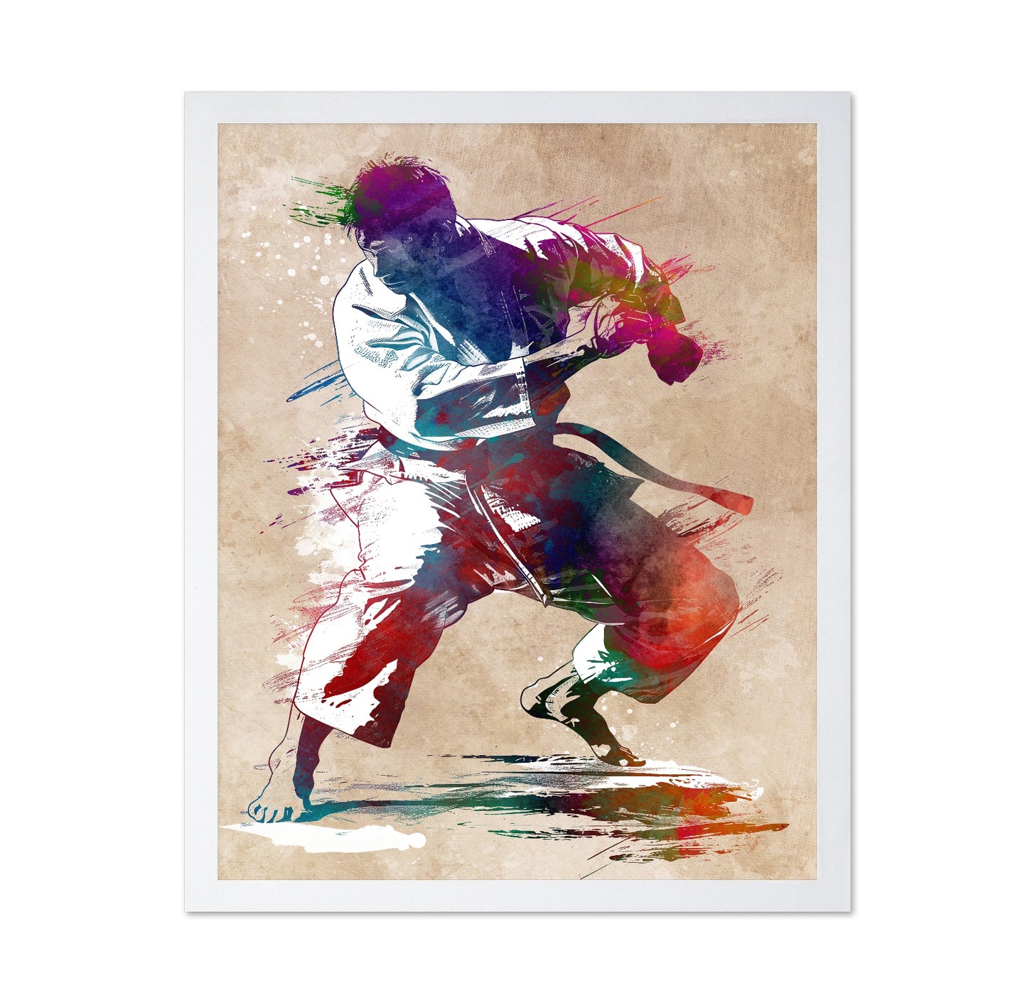Judo Sport Art