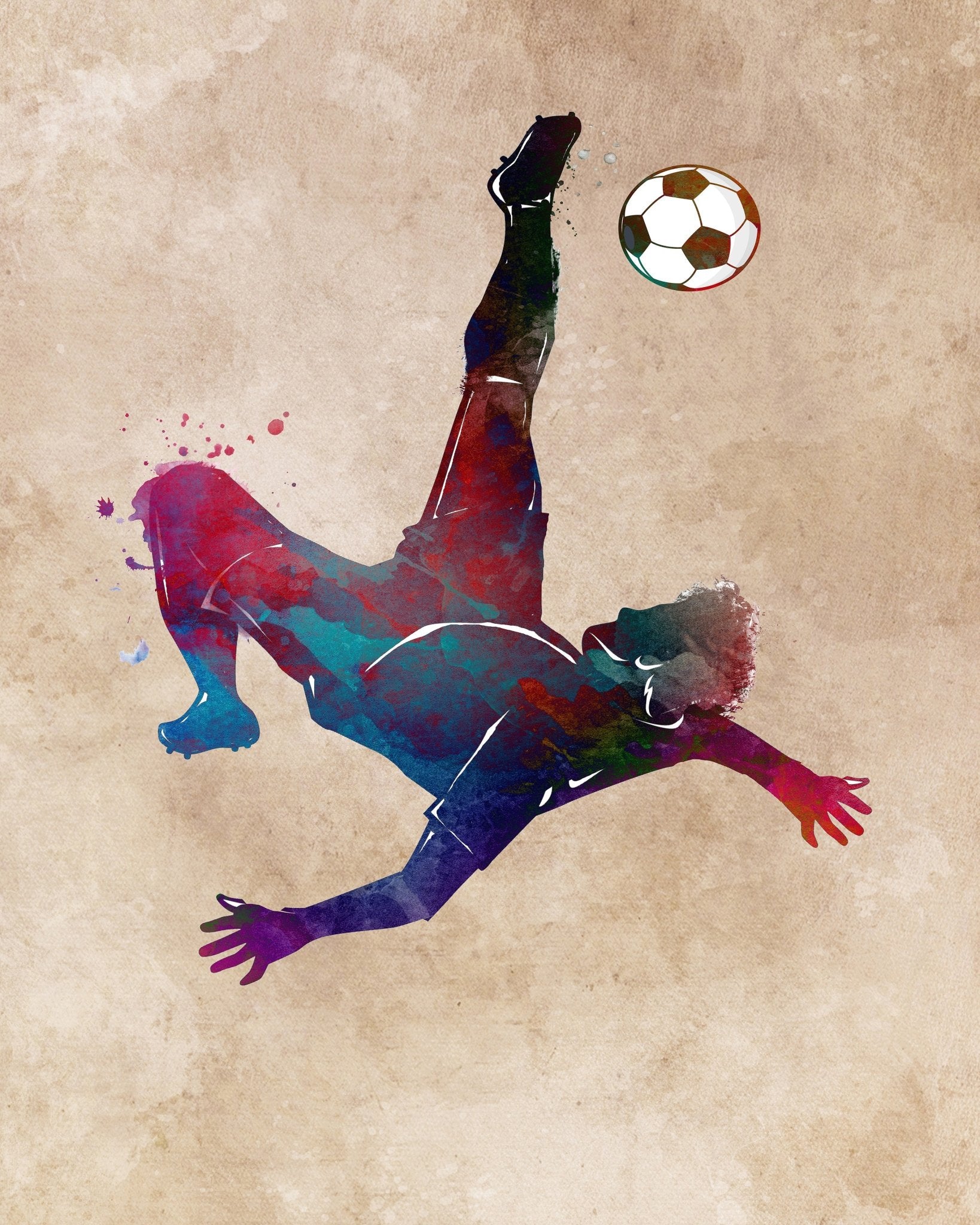 Football Soccer Sport Art