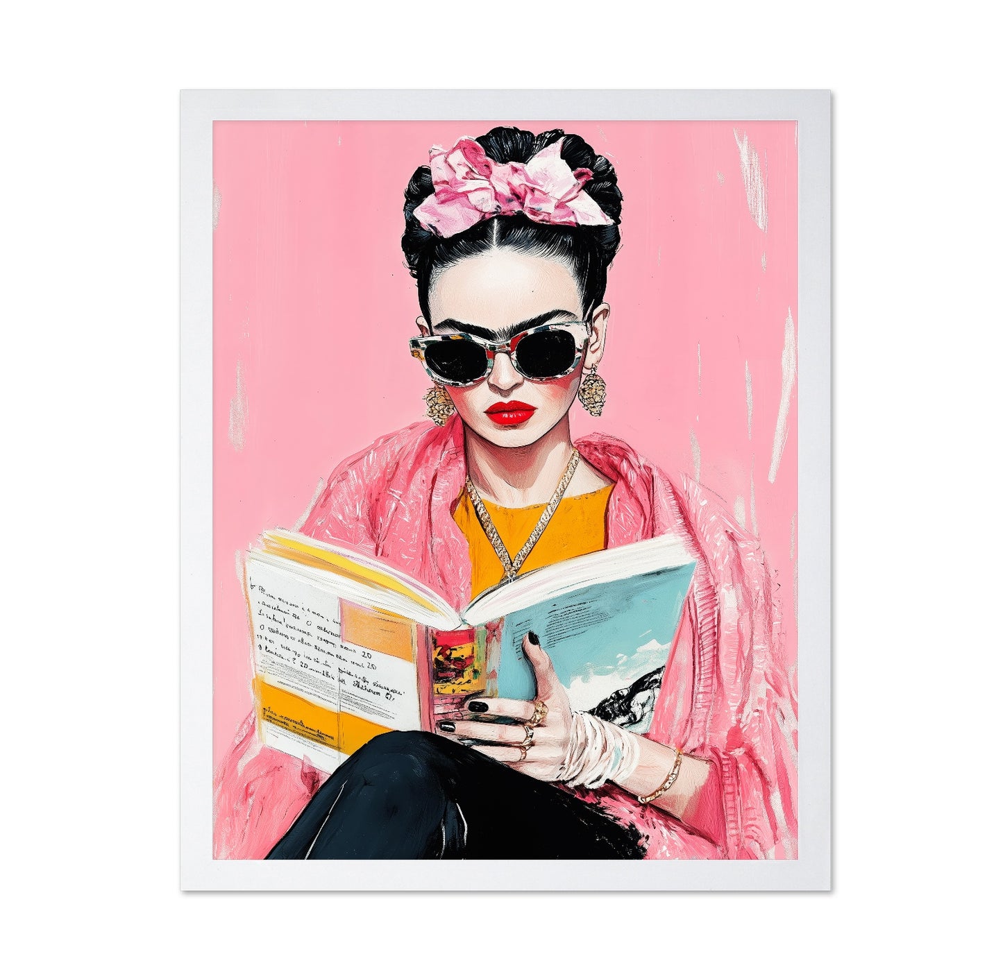 Frida Reading Book