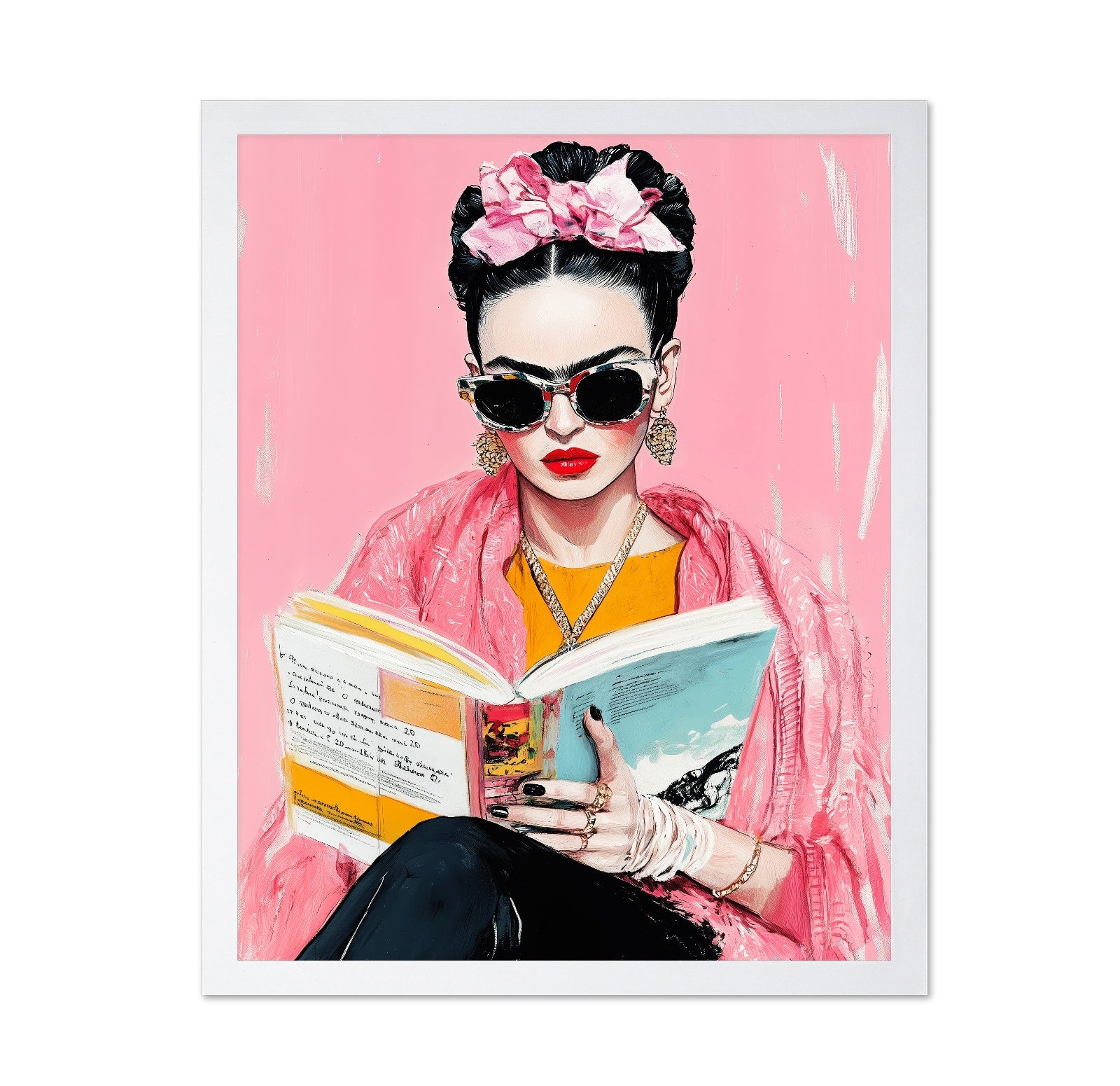 Frida Reading Book