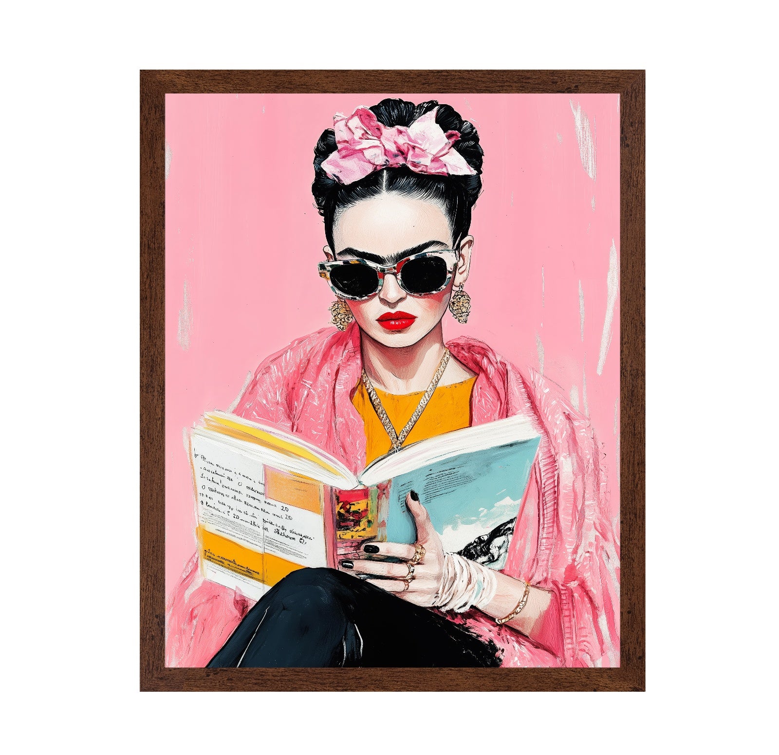 Frida Reading Book