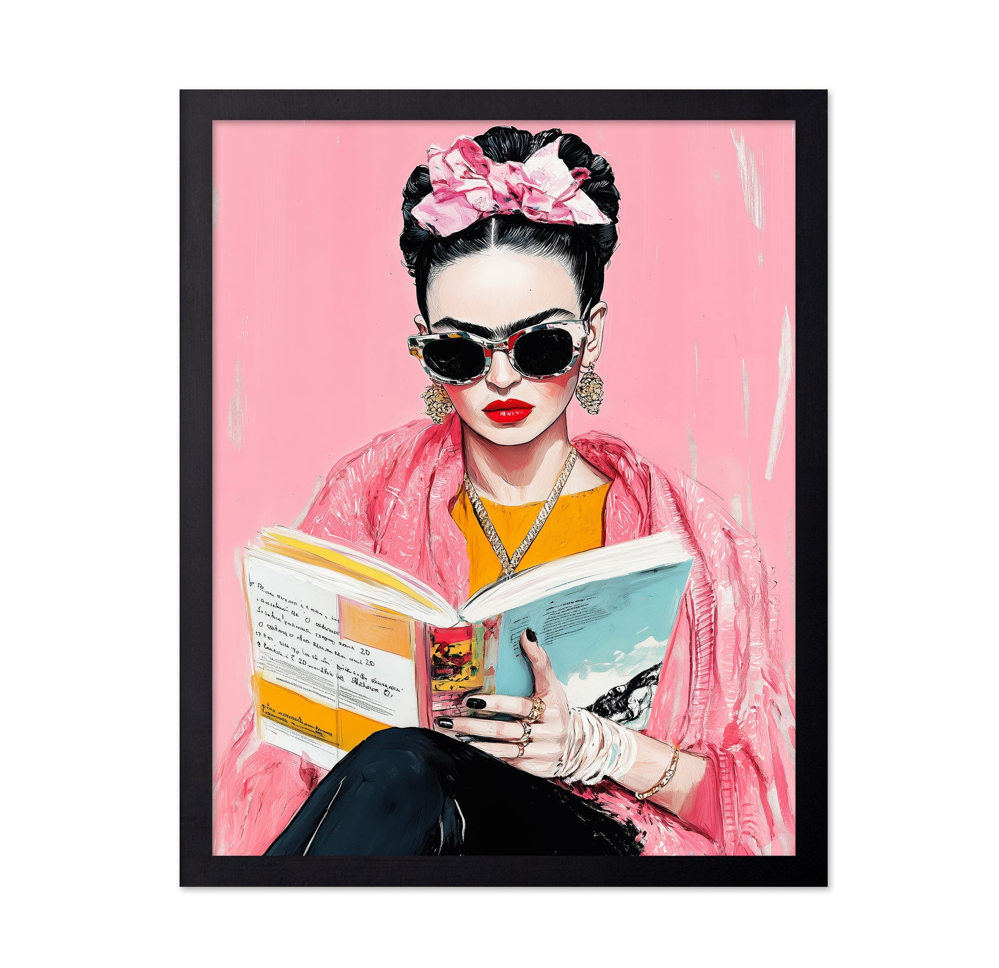 Frida Reading Book