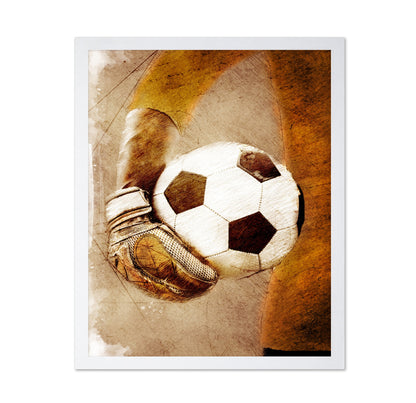 Goalkeeper Sport Art