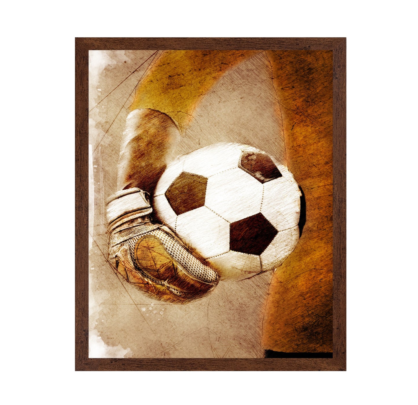 Goalkeeper Sport Art