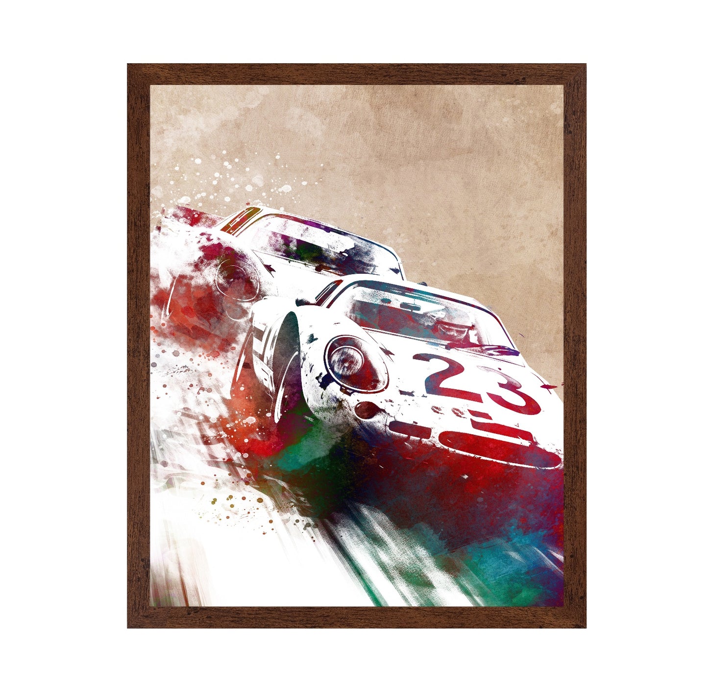 Sport Car Racing Art
