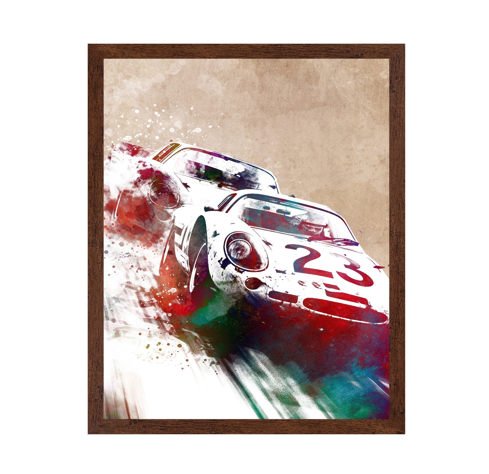 Sport Car Racing Art