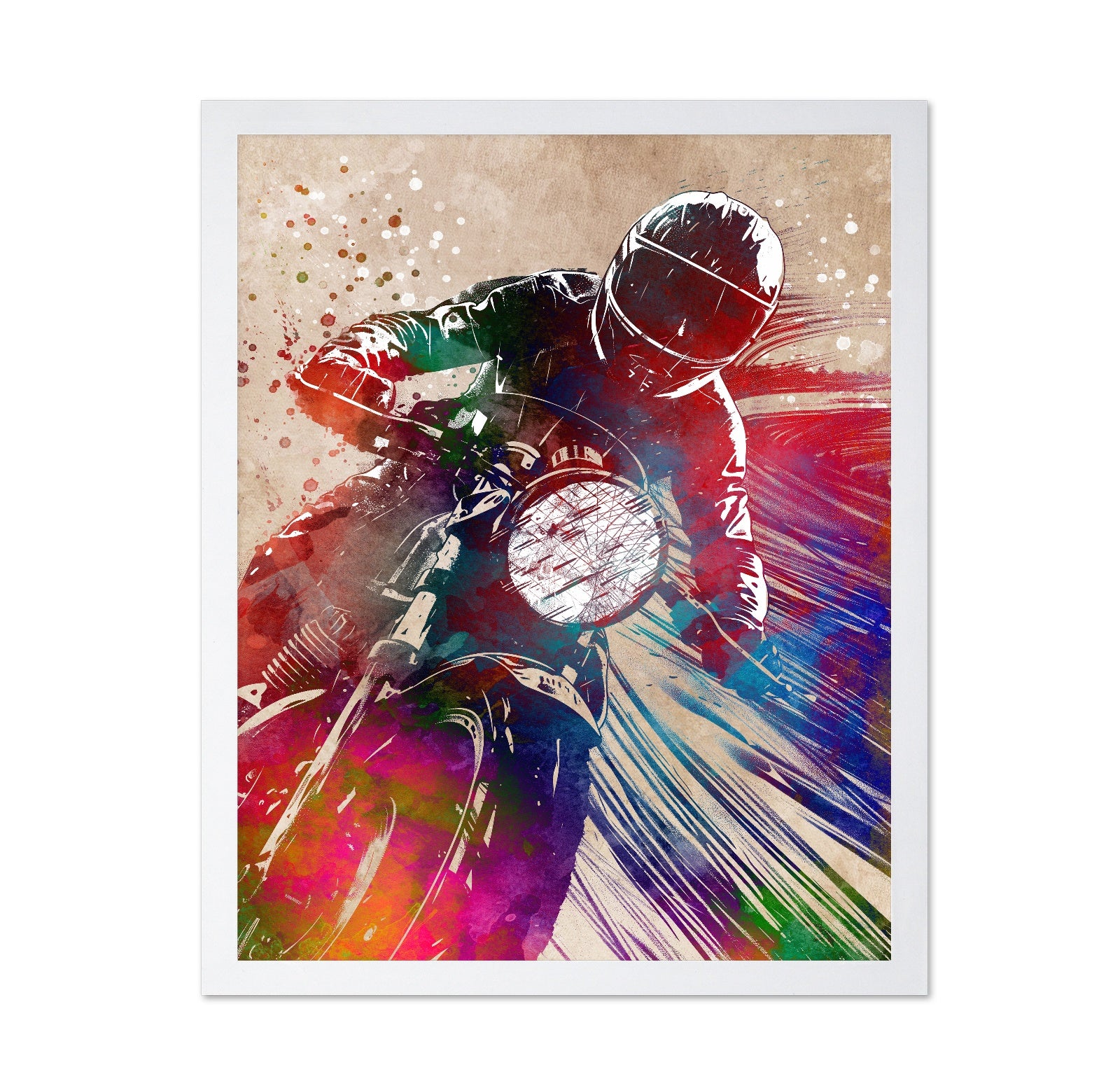 Sport Motor Rider Art