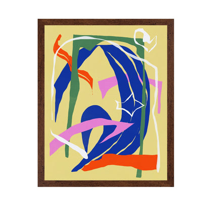 Paper Cut Out Abstract Arrangement