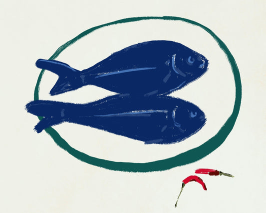 Blue Fish and Spice