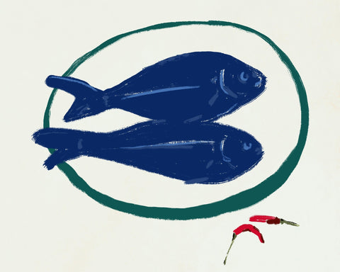 Blue Fish and Spice