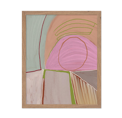 Geometric Shapes and Pastel Colors