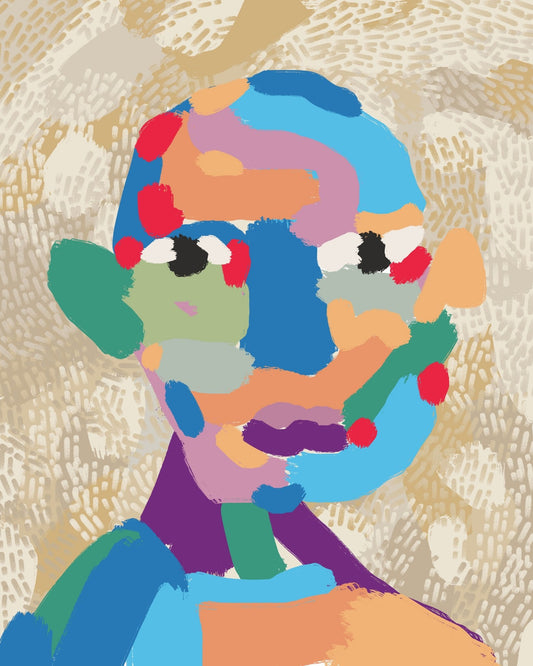 Little Dean Painted Portrait