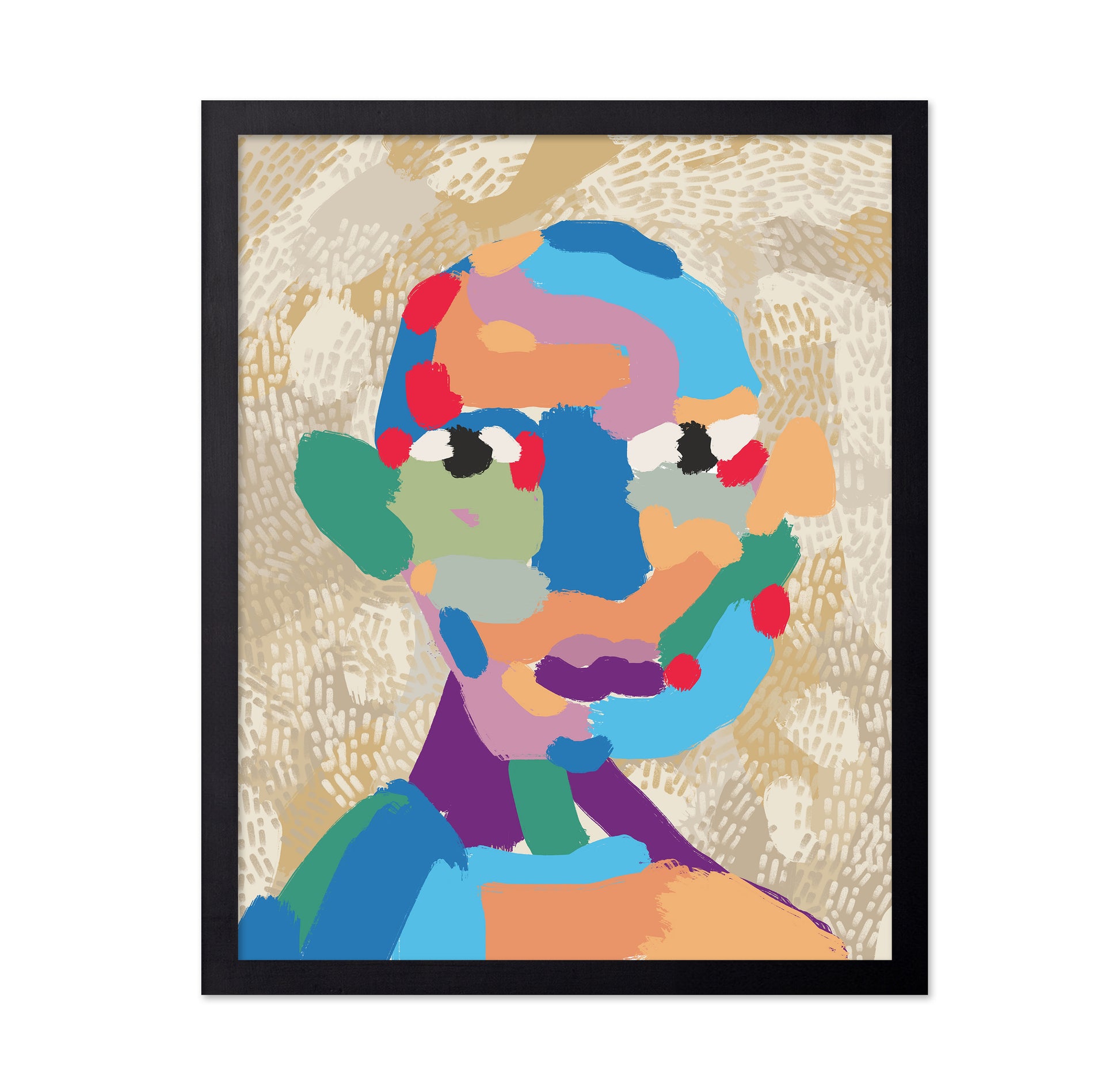 Little Dean Painted Portrait