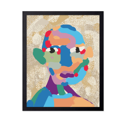 Little Dean Painted Portrait