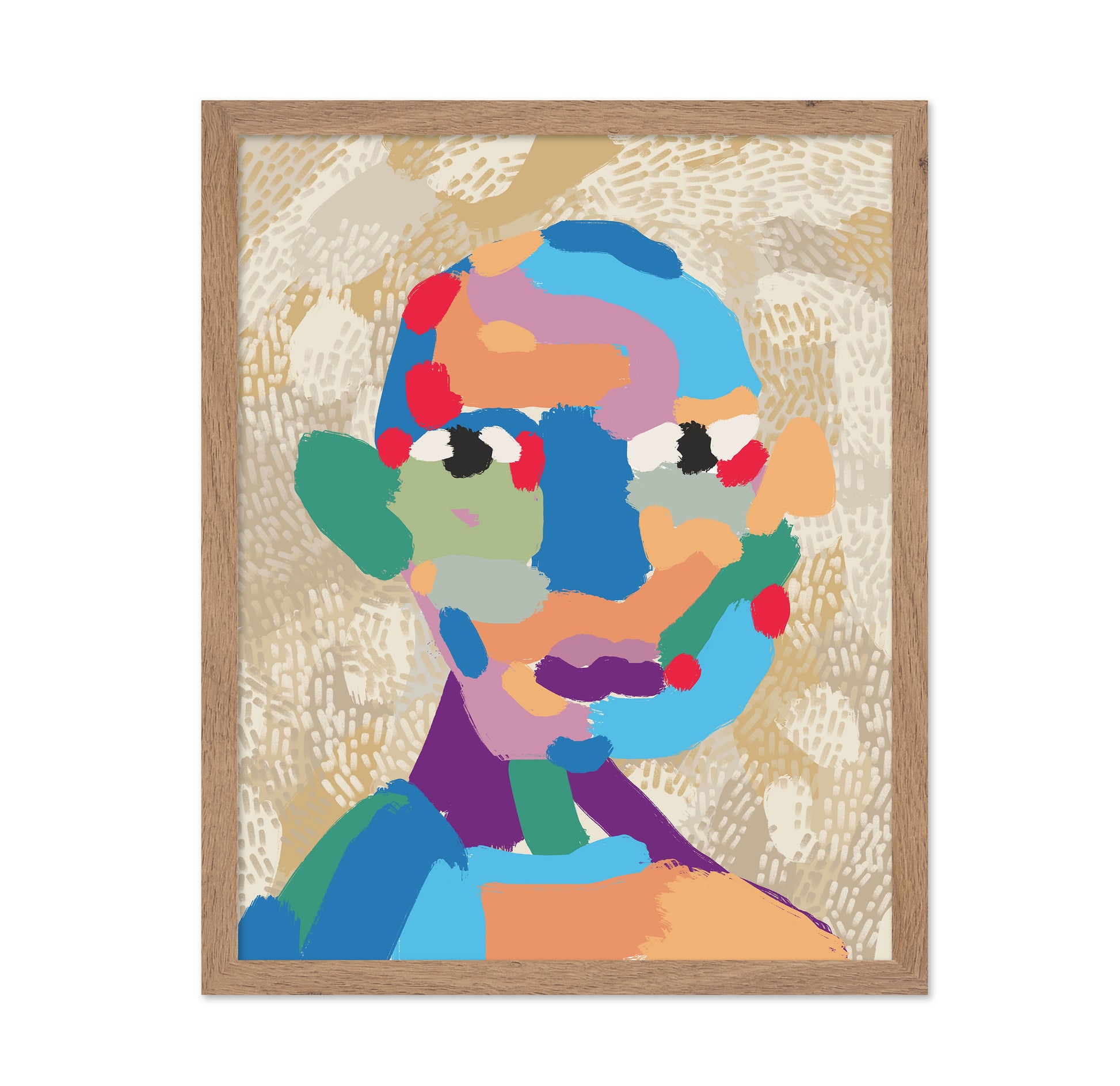 Little Dean Painted Portrait