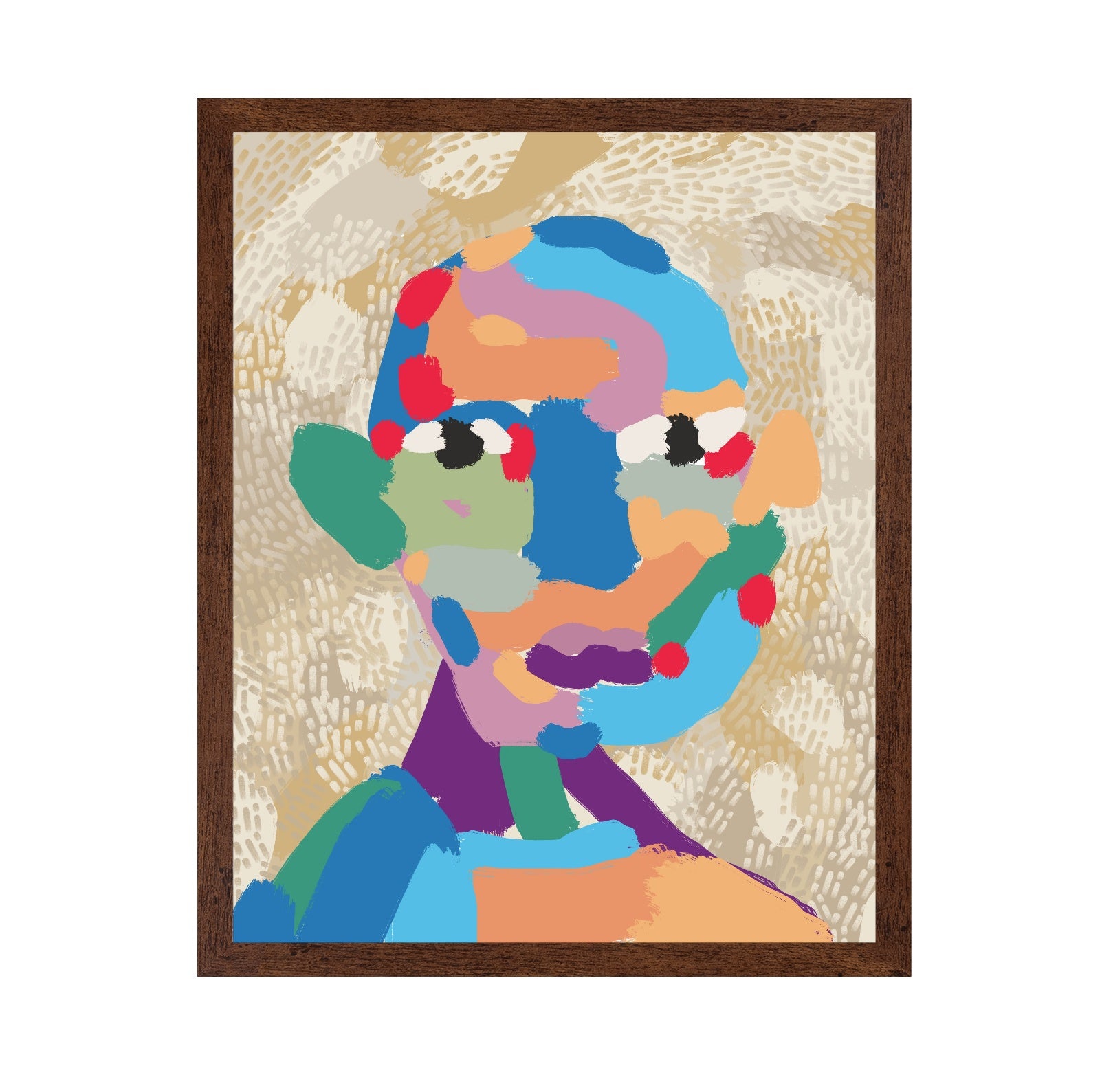 Little Dean Painted Portrait