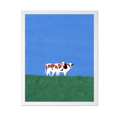 Cows In The Grass